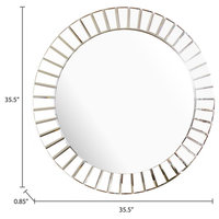 Santorini Round Wall Mirror