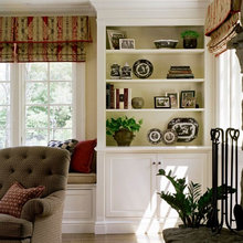 beautiful placement for shelves