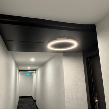 Four Story Hallway and Lobby Refurbishment