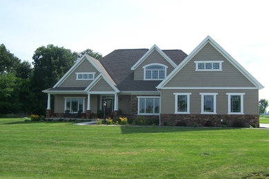 Arts and crafts exterior home photo in Chicago