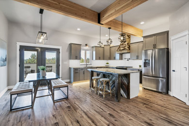 Country kitchen photo in Other