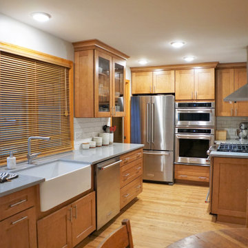 Warm, Wood-toned Kitchen