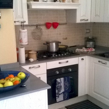 Cucina angolare classica