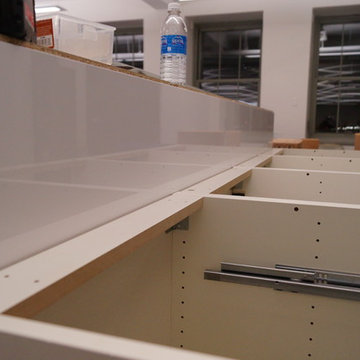 Tech office kitchen area