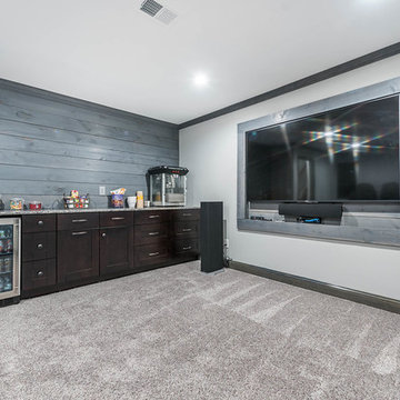 Fantastic Basement Living & Entertaining