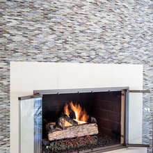 living room fireplace