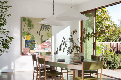 Inspiration for a 1950s dining room remodel in San Francisco