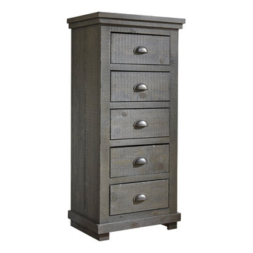 Willow Lingerie Chest, Distressed Dark Gray