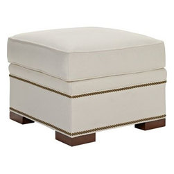 Hickory Chair Ottomans and Benches - Footstools And Ottomans