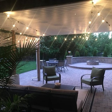 Paver Patio and Fire Pit