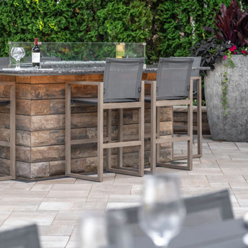 Entertainer's Dream - Bar-Style Fire Table