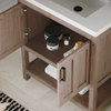 The Betsy Bathroom Vanity, Brown, 30", Single Sink, Freestanding