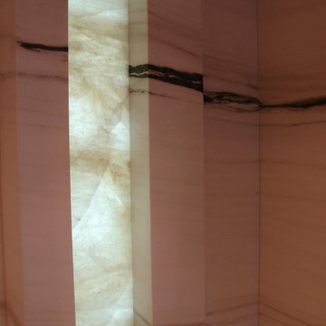 marble tub cladding