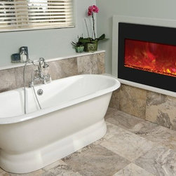 Amantii Zero Clearance Electric Wall Fireplace 33 - Indoor Fireplaces