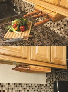 Under the Cabinet Swiveling Knife Block 