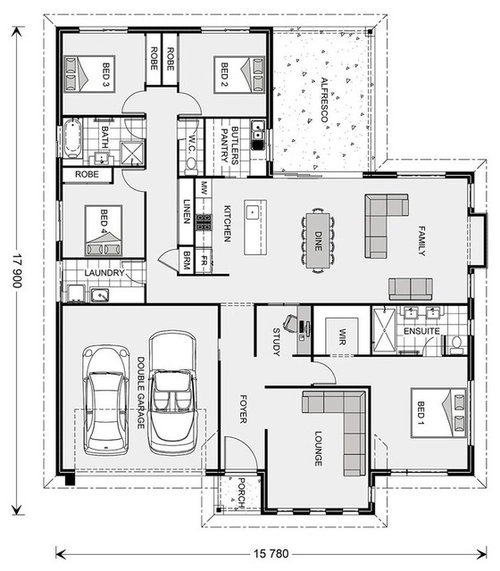 Floor plans for a North East facing block Houzz AU