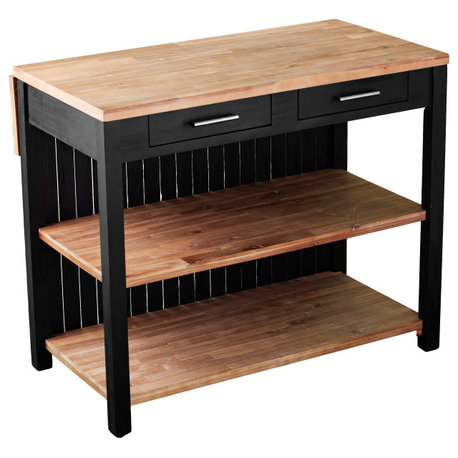 Lenore Expandable Freestanding Kitchen Island