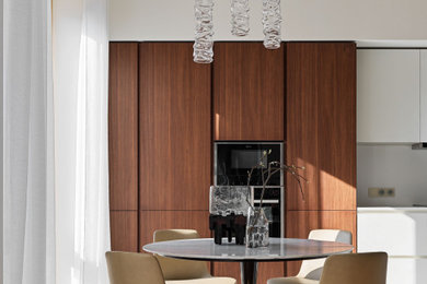 Contemporary dining room in Moscow.