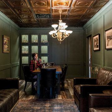 Justin’s House of Bourbon | Tin Ceilings in Rustic Copper Translucent Finish