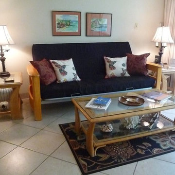 Futon Decorating Ideas for Small Apartment