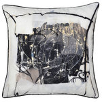 StyleCraft - Austin Allen James-Toy Soldier-Linen Art Printed Pillow-26" x 26" - Our Toy Soldier StyleCraft throw pillow is a perfect blend of contemporary and artistic aesthetics. Its abstract style, inspired by Austin Allen James, adds a painterly touch to your living room or bedroom, making it an eye-catching piece. Filled with smooth and soft duck feather cotton, this pillow provides not just style but also comfort.