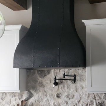Minimalist Custom Range Hood: Where Form Meets Function