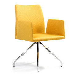 Frame Swivel Armchair by B&T Design - Dining Chairs