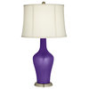 Imperial Metallic Anya Purple Table Lamp