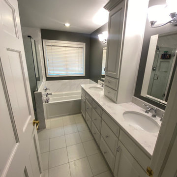 Bonson Vanity and laundry cabinets