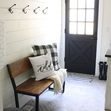 Suburban Coastal Farmhouse Remodel
