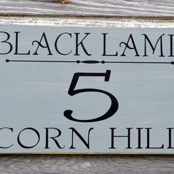 Address Plaques, House Numbers - House Numbers