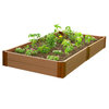 Tool-Free Classic Sienna Raised Garden Bed 4'x8'x11�, 2� profile