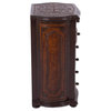 Novica Colonial Tornillo Wood and Leather Accent Chest