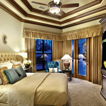 Sater Design Collection's 6797 "Casoria" Home Plan