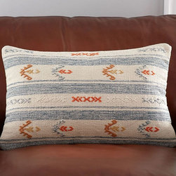EDEN DHURRIE STRIPE PILLOW COVER - Pillow Protectors