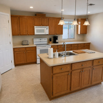 Elegant Kitchen Remodeling Project with Large Island