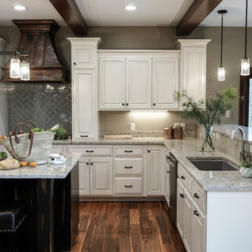 Rustic White Kitchen