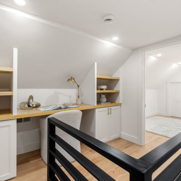 Manchester-By-The-Sea Basement Playroom and Attic Guest Suite