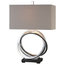 Uttermost Soroca Rings Lamp, Silver