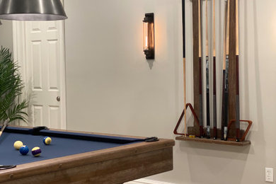 Transitional basement photo in New York