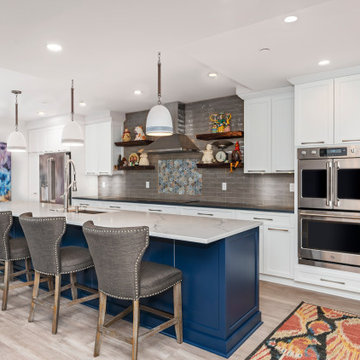 Two Tone Maple Kitchen in Baltimore, MD