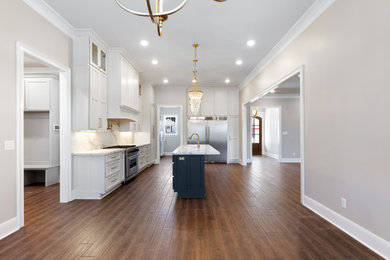Inspiration for a transitional kitchen remodel in Other