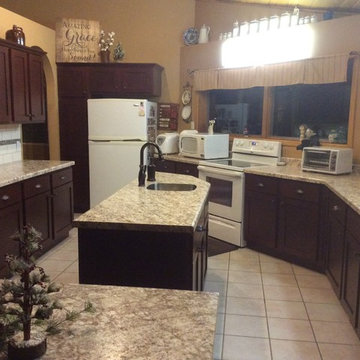 Modern Kitchen Remodel Done in Maple