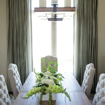 Custom Silk Drapery Panels