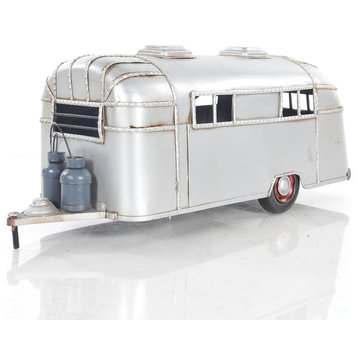 CAMPING TRAILER Collectible Metal scale model Trailer