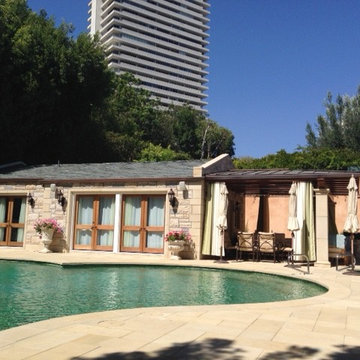 Avgeropoulos residence--Beverly Hills