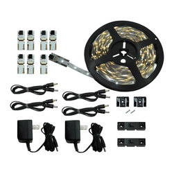 NEW Cut and Connect Series: Normal Bright Flexible Strip 12M Kit in Cool White - Undercabinet Lighting
