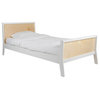 Sparrow Twin Bed, Birch and White
