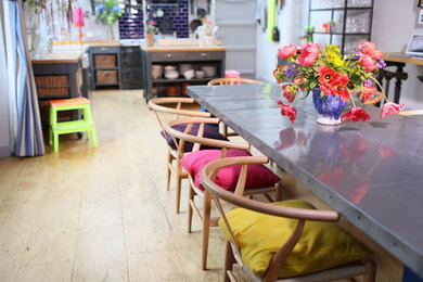 This is an example of an eclectic kitchen in Other.