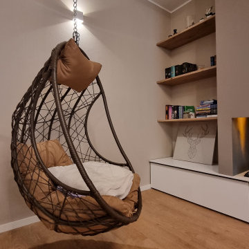 CUICNA & LIVING IN STILE RUSTICO MODERNO 40 MQ